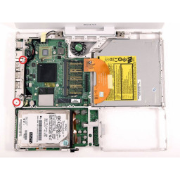 Замена логической платы iBook G4 12 