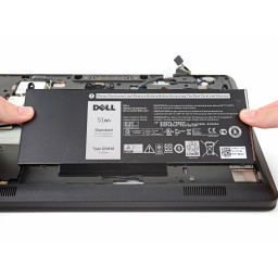 Замена батареи Dell Latitude E5450