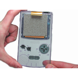 Замена корпуса Game Boy Color спереди
